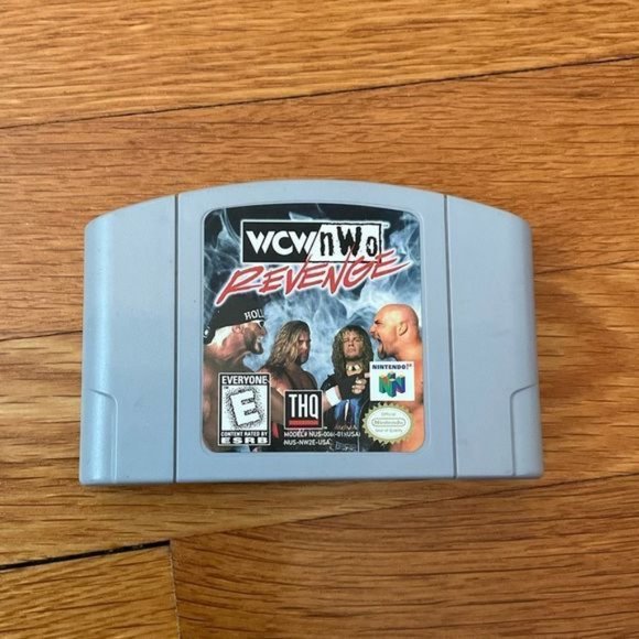 Vintage Nintendo 64 WCWnWO Revenge cartride - Picture 1 of 3